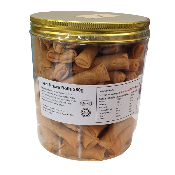 Prawn roll 280g tub