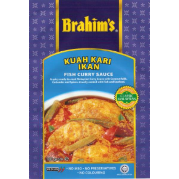BH Fish Curry Sauce 180g (V)