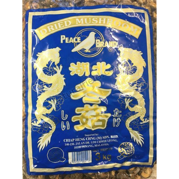 Peace Black Dried Mushroom 3kg (V)