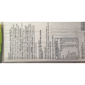 Singapore Curry Vege Vegetarian Paste 170g x 12's x 6box