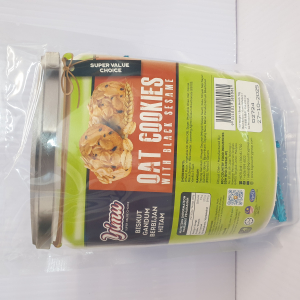 Yimu Oat Cookies With Black Sesame Poybag