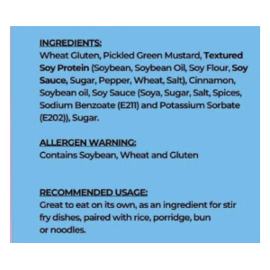 Premium Plant Based Stewed Meat with Vegetable 190g x 24 cans