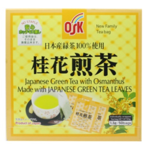 OSK Japanese Green Tea With Osmanthus, 1.3g x 50 teaba...
