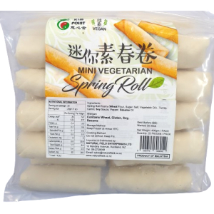 Vegetarian Mini Spring Roll&nbsp; 20g x 20's( vegan )
