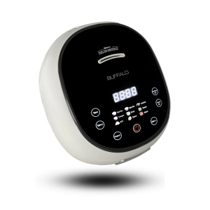 Buffalo BOILSTEAM Stainless Steel 3L Rice Cooker (5 cups)