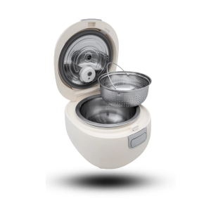 Buffalo BOILSTEAM Stainless Steel 3L Rice Cooker (5 cups)