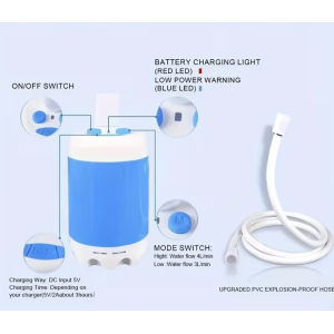 Portable Camping Shower Kit with 3 Modes
