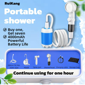 Portable Camping Shower Kit with 3 Modes
