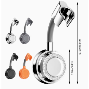 Bathroom Suction Cup Shower Holder, No Drilling, Complete Additions for Fixing Shower Heads And Handheld Shower Bases