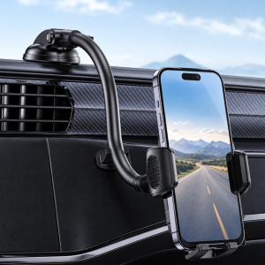 Car Phone Holder Suction Cup Mount &ndash; 15cm Flexible Gooseneck