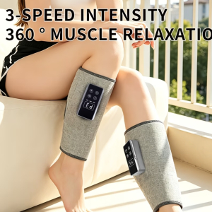 Wireless Calf Airbag Compressor Massager with Heating ...