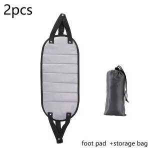 Travel Foot Hammock &ndash; Adjustable Portable Footrest for Plane, Train & Office