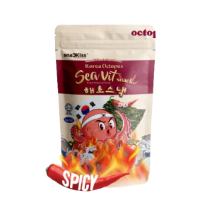 Korea Seavit Octopus Crackers (Spicy)40g
