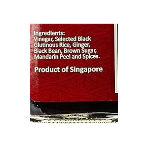 Sl Black Vinegar Sweet 750ml (V)