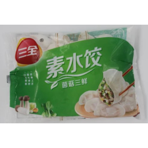 Sq Mushroom And Vegetarian Three Fresh Dumpling 1Kg...