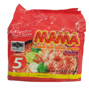 Mama Brand Oriental Style Instant Noodles 60g x5's...