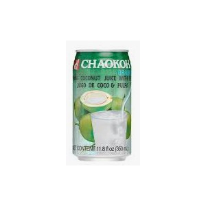 Chaokoh Coconut Juice W/Pulp 350ml (V)