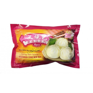 Vege Large BBQ Bun 450g/6 (V)