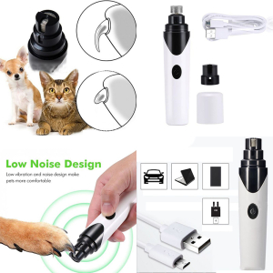 USB Powered Pet Nail Grinder Filer