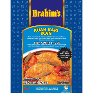 Brahim's Fish Curry Sauce 180g
