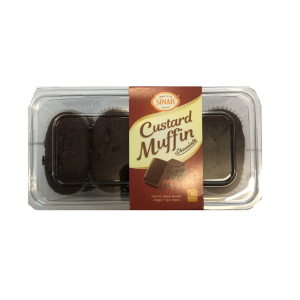 Custard Muffin Chocolate 8's 220g (VA)