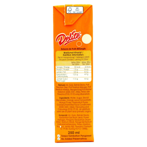 Delite Mixed Fruit Drink (LS) 250ml x 4 x 6