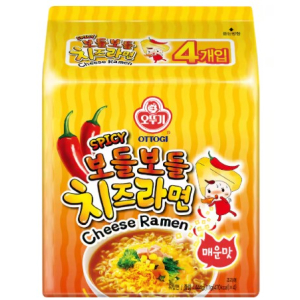 Cheese Ramen Spicy Noodles 111G x 4
