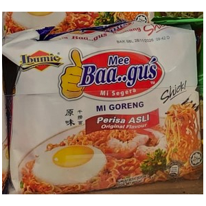 Ibumie Baagus Mi Goreng Asli 70g x 5s