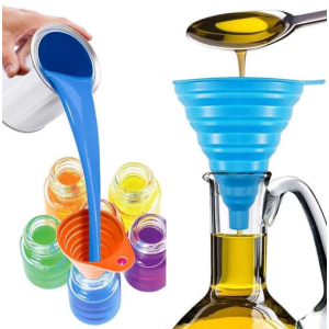 Silicone Funnel 11cm x 11cm - Assorted Colours