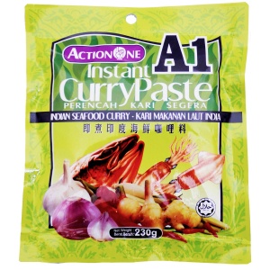 A1 Indian Seafood CurryPaste 230g (V)