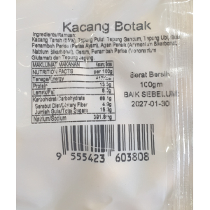 Oriental Flavoured Coated Peanuts (Kacang Botak) 100gm