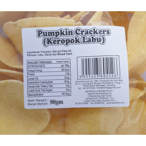 Pumpkin Crackers (Keropok Labu) 90g