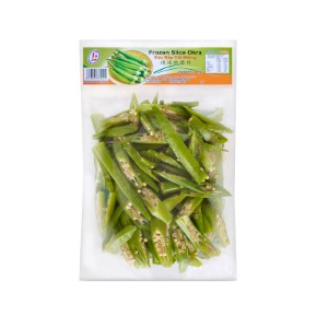 Frozen Sliced Okra 350g (V)