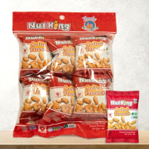 Nut King Salted Peanut 12gx6packs