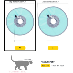 Pet Elizabeth Collar for cats, miniature,small dogs, puppies, cone, barrier