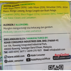 Soup Tulang&nbsp; rib soup spicies 6 x 13g