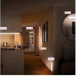 30cm LED Night Light Motion Sensor, 3 Modes, USB-C