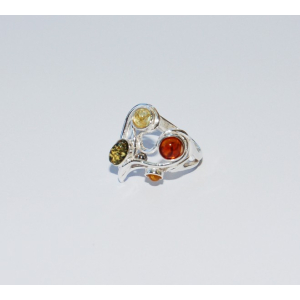 Edrea - "Prosperous" Amber Ring