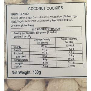 Kuih Bangkit CCN Cookie (SB) 130g