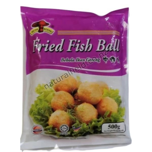 Mushroom Brand Frid Fish ball (S) 25's =500g