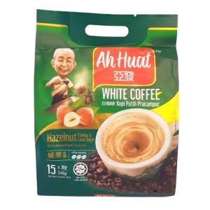 Ah Huat Hazelnut & Cane Sugar 38g x15's =570g (VA)...
