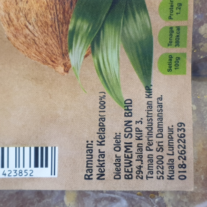 Rasa Asli Coconut Sugar Cube 500g