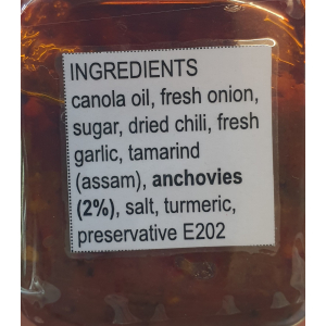 Nasi Lemak Chilli Sauce 180g