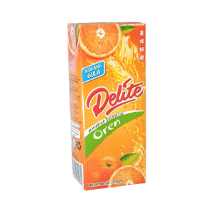 Delite Orange Drink (LS) 250ml x 4 x6
