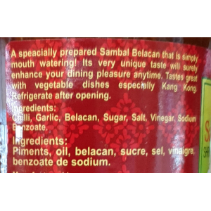 SL Sambal Belacan130G
