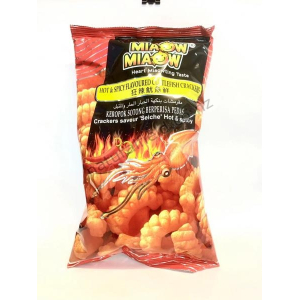Miaow Hot & Spicy Cuttlefish Cracker 150g