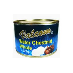 Valcom Water Chestnut Whole 227g (V)