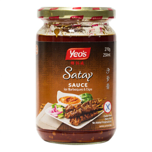 Yeos Satay Sauce 250ml  (V)