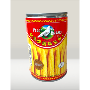 Peace Brand Fancy Grade Golden Baby Corn 425g