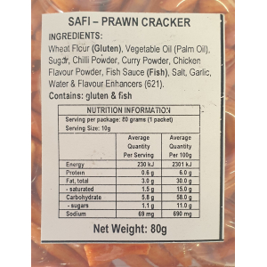 Safi - Prawn Cracker 80g